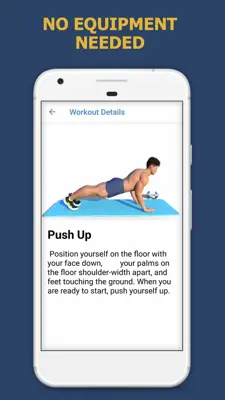 Body Building six pack 28 day challeng android App screenshot 1