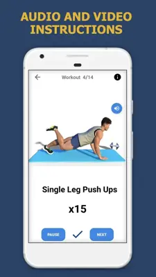 Body Building six pack 28 day challeng android App screenshot 2