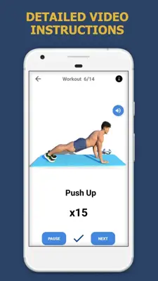 Body Building six pack 28 day challeng android App screenshot 3